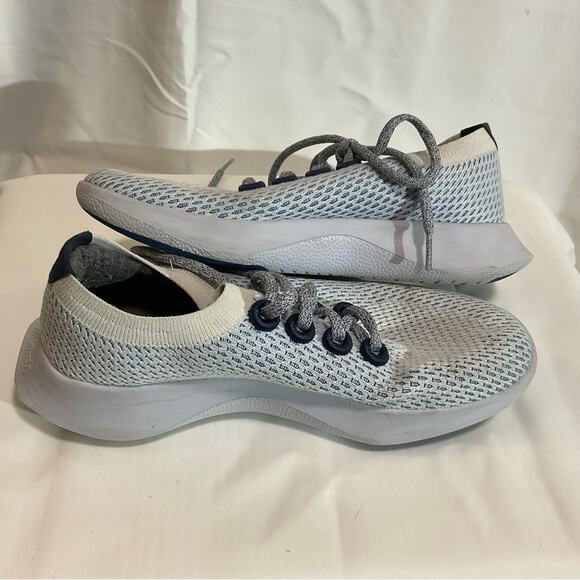 Allbirds Tree Dasher 1 Men\'s Running Shoes Size 8 Light Gray Athletic Sneaker